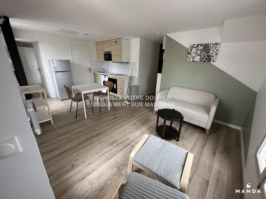 2 pièces meublé 46 Rue Gambetta, Lagny-sur-Marne - 2e étage - 34m²