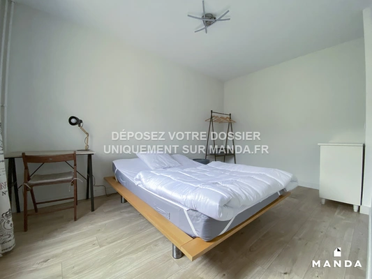 Chambre dans 4 pièces meublé 6 Rue Bordin, Sartrouville - 3e étage - 12m²