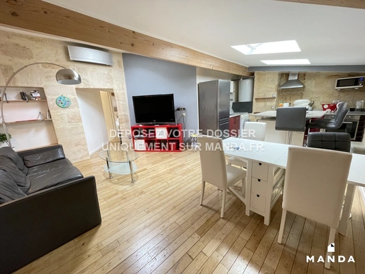 4 pièces meublé 6 Rue Bergeret, Bordeaux - 3e étage - 65m² - Lot n°21