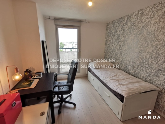 Chambre dans 4 pièces meublé 217 Avenue Roger Salengro, Villeurbanne - 7e étage - 10m²