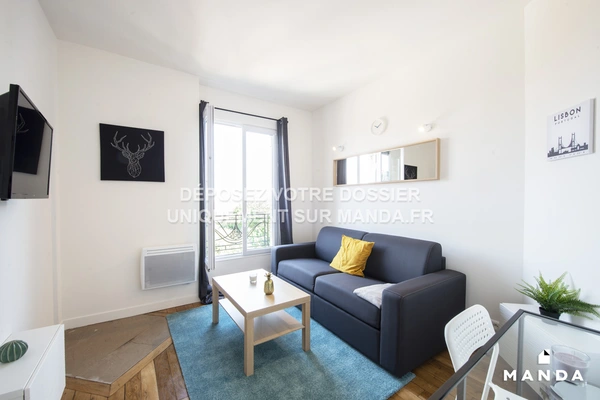 Studio meublé 13 Rue des Vallées, Colombes - 4e étage - 21m² - Lot n°29