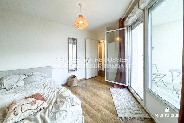 Chambre dans 5 pièces meublé 1 Rue de la Destinée, Cergy - 5e étage - 10m²
