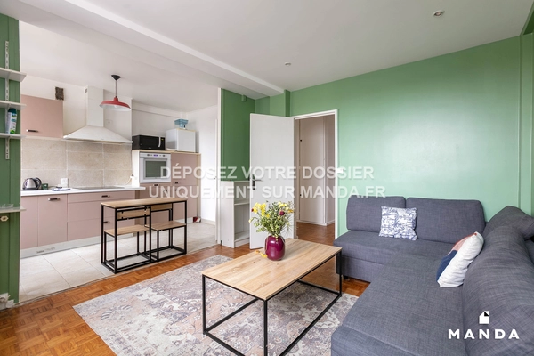 2 pièces meublé 17 Rue De Javel, Paris - 6e étage - 46m²