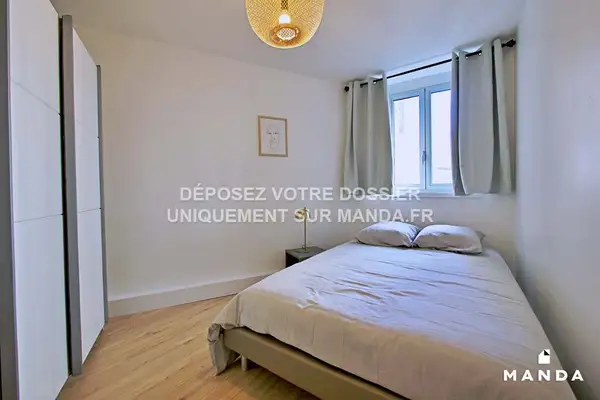 Chambre dans 5 pièces meublé 17 Rue Mathis, Paris - 1e étage - 10m²