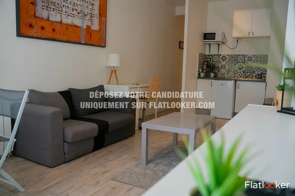 2 pièces meublé 8 Cours Pasteur, Bordeaux - 1e étage - 33m² - Lot n°4