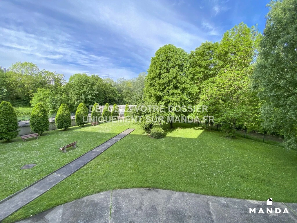 Vue sur le jardin