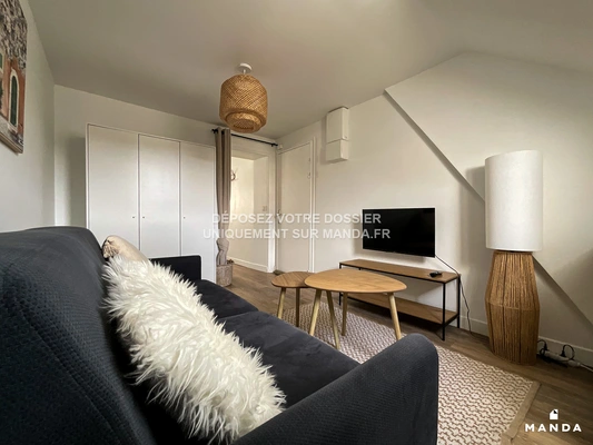 Studio meublé 5 Rue des Martyrs, Nantes - 2e étage - 19m²