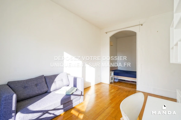 2 pièces meublé 123 Rue Cardinet, Paris - 4e étage - 20m²