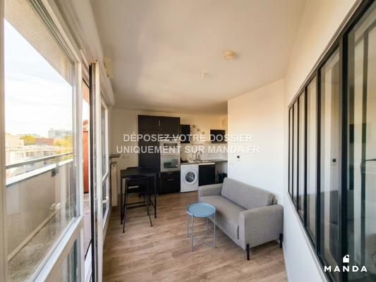 2 pièces meublé 33 Avenue des Martyrs de Châteaubriant, Orly - 4e étage - 30m² - Lot n°407