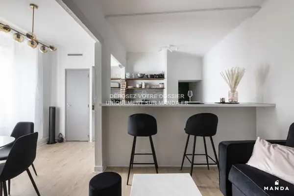 Studio meublé 29 Chaussée de la Madeleine, Nantes - 2e étage - 29m²