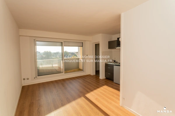 Studio non meublé 42 Rue François Coppée, Talence - 3e étage - 24m²