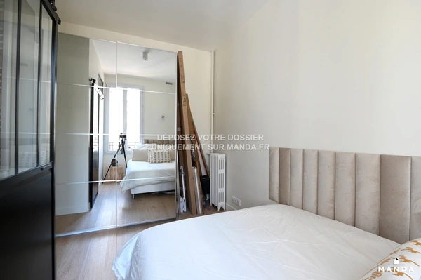 2 pièces meublé 10 Rue Damiens, Boulogne-Billancourt - 1e étage - 21m² - Lot n°4