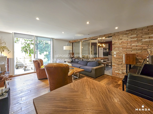5 pièces meublé 124 Rue de la République, Romainville - RDC - 134m²