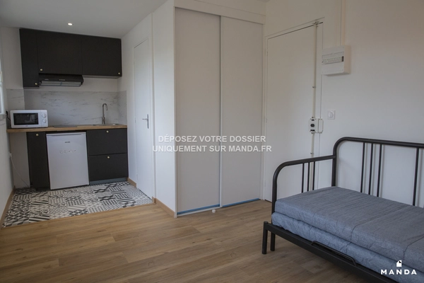 Studio meublé 14 Rue D'anjou, Créteil - 3e étage - 19m²