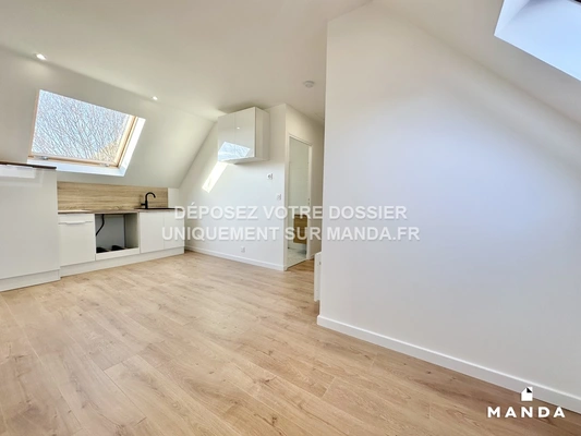 Studio non meublé 7 Rue de Beauvais, Charny - 1e étage - 19m²