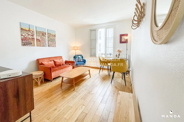 3 pièces meublé 31 Rue Carnot, Suresnes - 2e étage - 43m²
