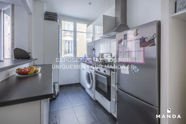 2 pièces meublé 66 Rue Victor Hugo, Bois-Colombes - 2e étage - 39m²