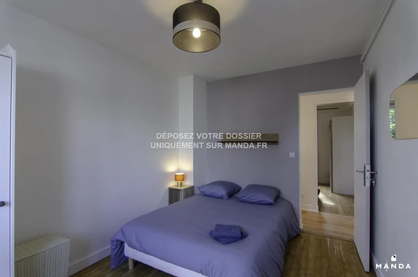 Chambre dans 5 pièces meublé 129 Rue Lavoisier, Houilles - 1e étage - 10m²