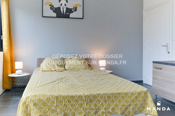 Chambre dans 5 pièces meublé 10 Rue de Wassy, Nantes - 3e étage - 14m²