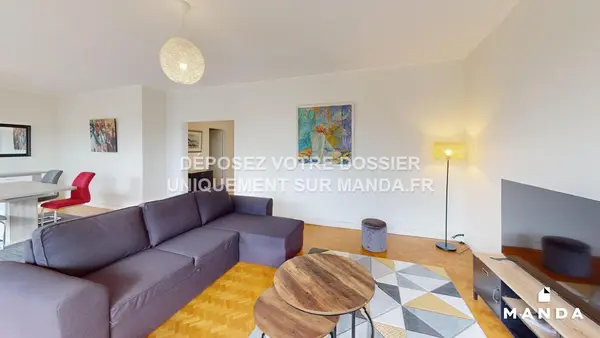 4 pièces meublé 116 Rue Des Ponts-De-Cé, Angers - 1e étage - 112m²