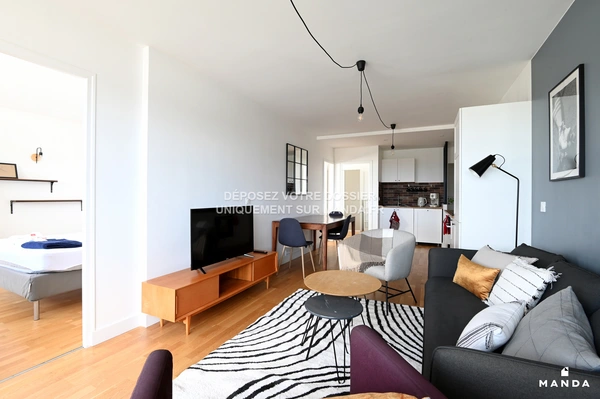 4 pièces meublé 118 Avenue de Stalingrad, Colombes - 11e étage - 73m²