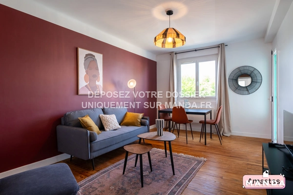 Chambre dans 4 pièces meublé 10 rue du Prado, Toulouse - 1e étage - 11m²