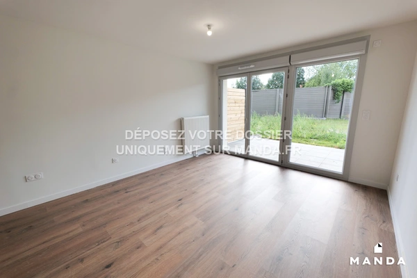 2 pièces non meublé 234 Rue De Verlinghem, Lambersart - Rez-de-chaussée - 43m² - Lot n°2009