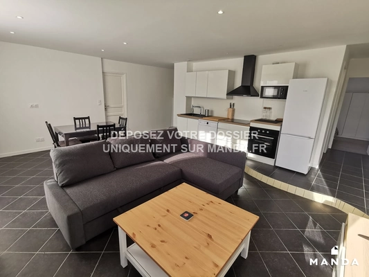 Chambre dans 4 pièces meublé 37 Avenue Washington, Grenoble - 2e étage - 10m²