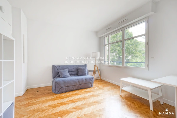 Studio meublé 9 Rue Robert et Sonia Delaunay, Paris - 2e étage - 23m²