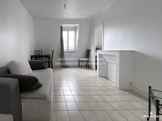 2 pièces meublé 72 Avenue De La Marne, Asnières-sur-Seine - 4e étage - 26m²