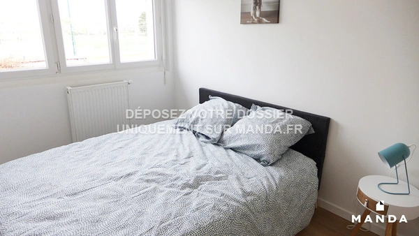 Chambre dans 6 pièces meublé 3 Rue Charles Pranard, Lille - 1e étage - 10m²