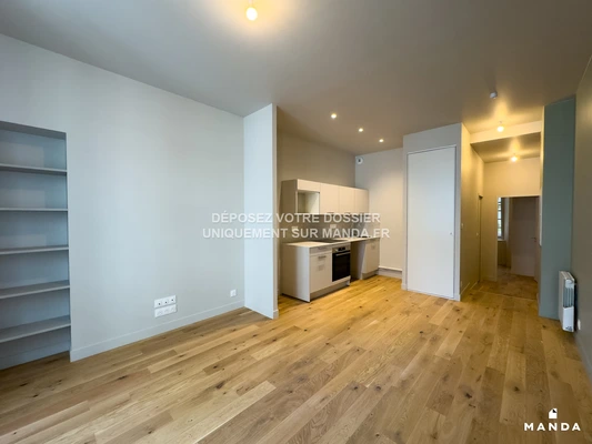 2 pièces non meublé 23 Rue Armand Brossard, Nantes - 1e étage - 35m² - Lot n°12