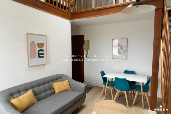 Studio meublé 1 Rue De La Justice, Lille - 3e étage - 32m² - Lot n°29