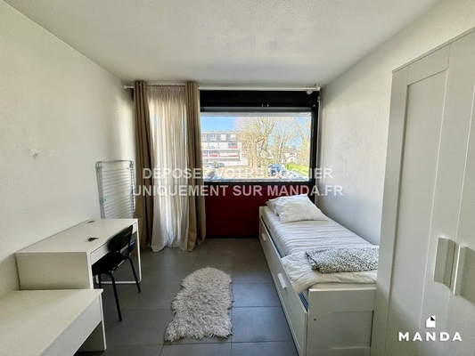 Studio meublé 9 Rue Blaise Pascal, Talence - 1e étage - 15m² - Lot n°30