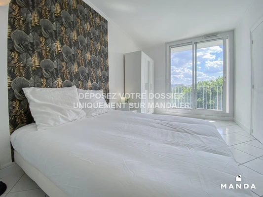 Chambre dans 5 pièces meublé 6 Allée Rude, Épinay-sur-Seine - 4e étage - 9m²