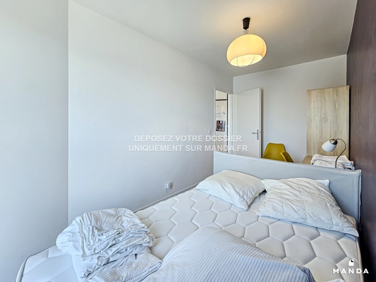 Chambre dans 4 pièces meublé 1 Impasse Charles Cousin, Aubervilliers - 6e étage - 12m²