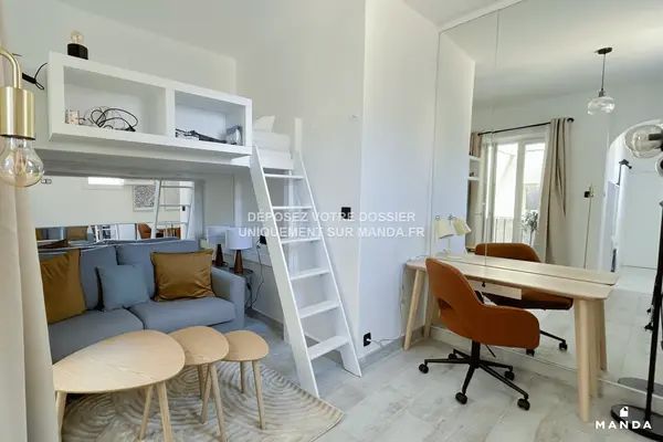 Studio meublé 2 Rue du Chalet, Marseille - 4e étage - 28m² - Lot n°5