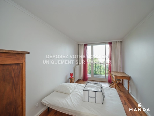 Chambre dans 4 pièces meublé 13 Allée Berlioz, Villejuif - 6e étage - 12m²
