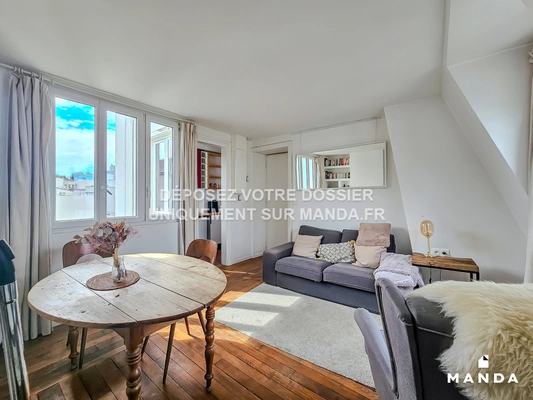 Studio meublé 36/38 Rue De La Goutte D'or, Paris - 6e étage - 27m²