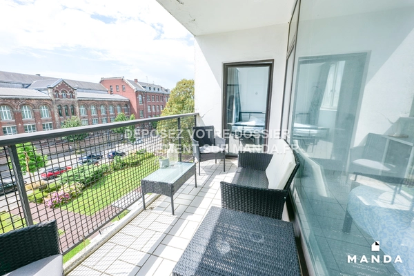 Chambre dans 5 pièces meublé 3 Boulevard De Douai, Roubaix - 3e étage - 15m²