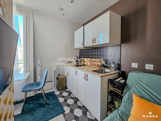 Studio meublé 37 Rue Bréguet, Paris - 6e étage - 12m²