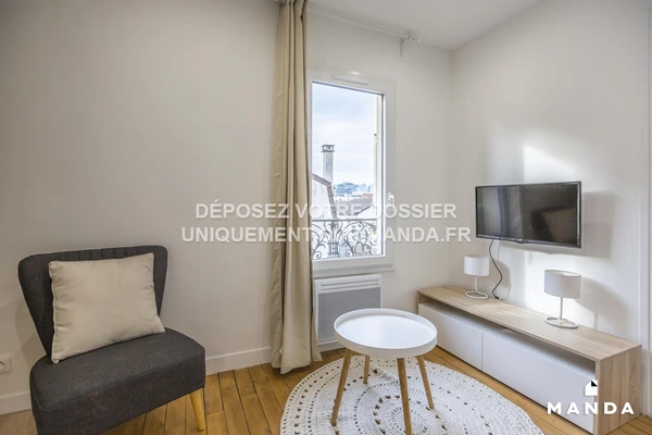 2 pièces meublé 135 Rue Moslard, Colombes - 2e étage - 19m²