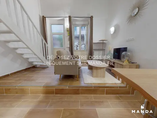 2 pièces meublé 40 Rue Richelieu, Nîmes - RDC - 28m² - Lot n°6