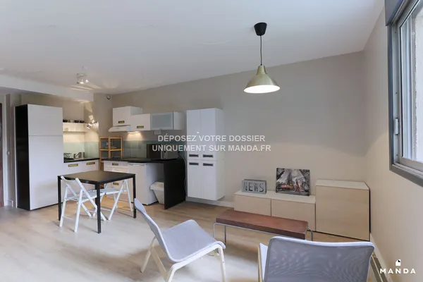 Studio meublé 20 Rue Vicq d'Azir, Paris - 1e étage - 30m²