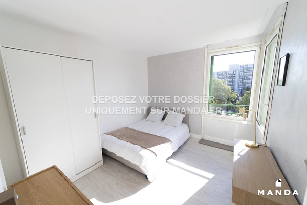 Chambre dans 5 pièces meublé 1 Rue Maurice Thorez, Massy - 5e étage - 10m²