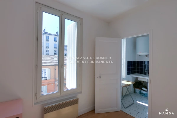 Studio meublé 17 Rue Trezel, Levallois-Perret - 2e étage - 19m² - Lot n°9