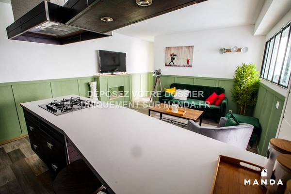 6 pièces meublé 4 Allée Raoul Dufy, Le Petit-Quevilly - RDC - 92m²