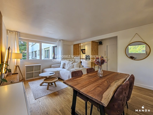 3 pièces meublé 37 Boulevard du Couchant, Nanterre - 1e étage - 65m² - Lot n°19