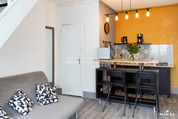 2 pièces meublé 147 Rue des Alliés, Saint-Étienne - 1e étage - 36m² - Lot n°1