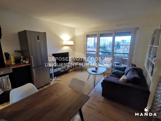 4 pièces meublé 6 Rue Louis Blanc, Saint-Fons - 5e étage - 65m²